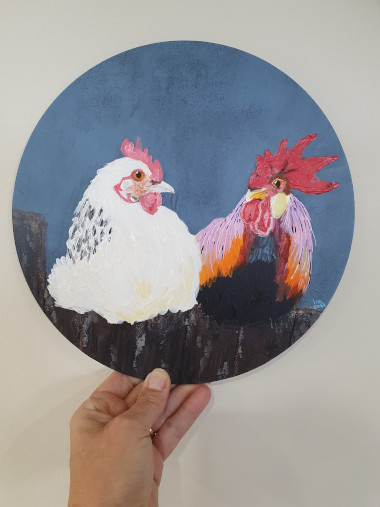 Rooster Wall Piece
